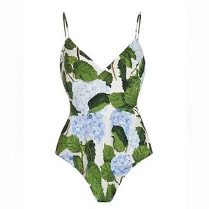 Cupshe - Brand new Hydrangea Print Swimsuit
